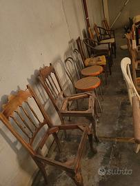SEDIE D'EPOCA DA RESTAURARE