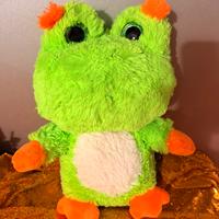 rana peluche come nuova