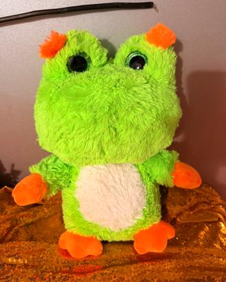 rana peluche come nuova