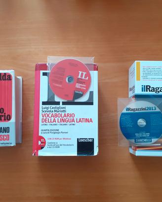 Dizionari tedesco/latino/inglese Vs italiano