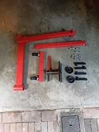 Cavalletto Motore 450 Kg Rosso - Stand Motore