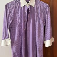 Camicia a righe Belmonte maniche a trequarti