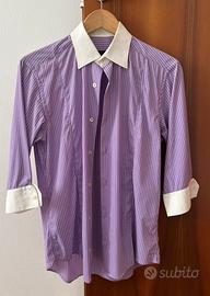 Camicia a righe Belmonte maniche a trequarti