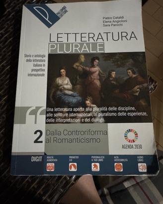 Libro Letteratura Plurale Vol. 2 - Palumbo Editore