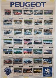 Manifesto Peugeot Club Storico Italia