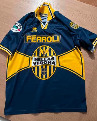 Maglia Hellas Verona 1996-97 orlandini indossata