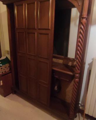 Mobile da ingresso in legno massello