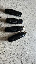 Connettori audioquest xrl 80