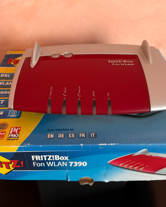 FritzBox 7390 modem router