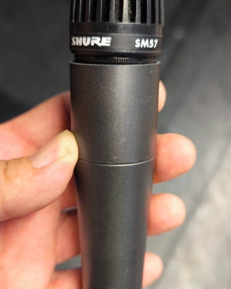 Microfono Shure SM57 - 2 pz + JTS PDM 57