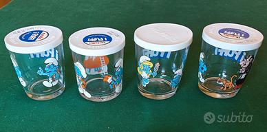 LOTTO 22 BICCHIERI NUTELLA FERRERO DA COLLEZIONE