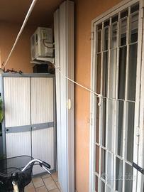 Parete divisoria a soffietto