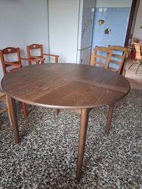 Tavolo rotondo allungabile