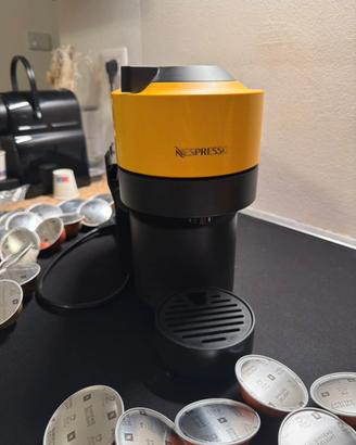 Nespresso Vertuo colore giallo