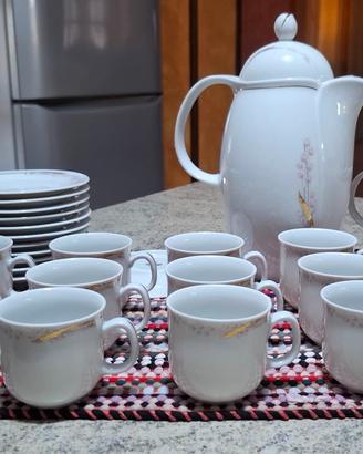 Servizio da caffè vintage Porcellana Mitterteich
