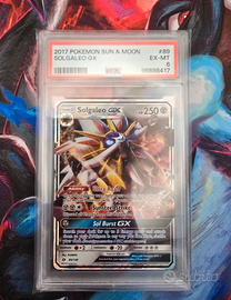 Carta Gradata PSA 6 Solgaleo GX 89/149 Sun & Moon