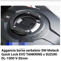 Aggancio a serbatoio SW Motech per Suzuki V Strom 