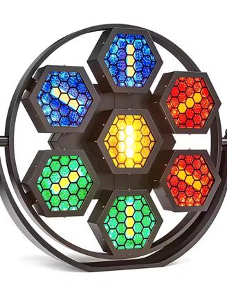 Vintage Stage Light 350W RGB LED Par Light DMX512