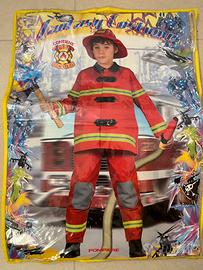 COSTUME CARNEVALE VIGILE DEL FUOCO