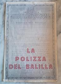 polizza del Balilla 