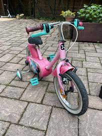Bicicletta decatlon con rotelle
