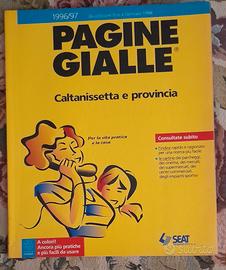 Pagine gialle CALTANISSETTA 1996/97