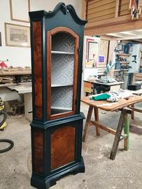 Angoliera in radica di noce