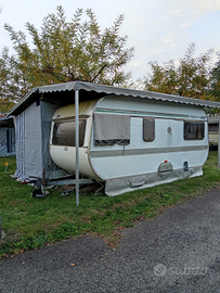 Vendita roulotte e veranda