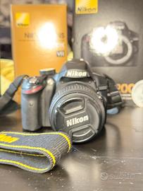Nikon D3200 AF-S DX con Kit VR II