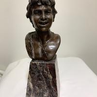Scultura in bronzo antica