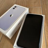 Iphone 11 Lilla 64GB + cuffiette