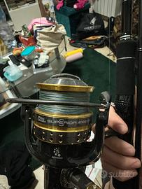 Canna Supreme EGI + Mulinello Abu Garcia 4000SH