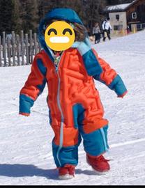 Tuta sci bambini gonfiabile
