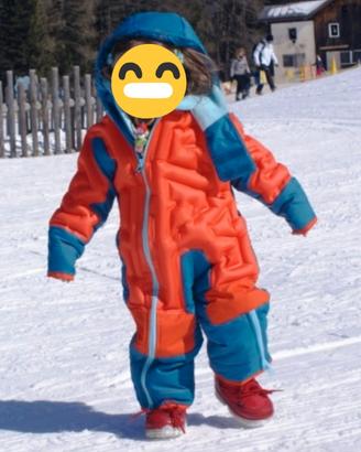 Tuta sci bambini gonfiabile