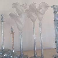 candelabri vetro soffiato