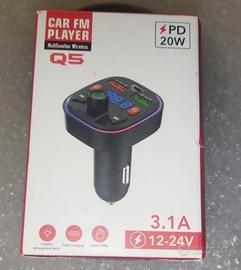 TRASMETTITORE FM BLUETOOTH