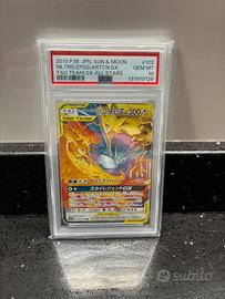 Moltres articuno zapdos 102 psa 10 pokemon Jap