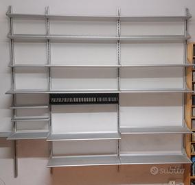 Libreria in alluminio KAOS di DRIADE