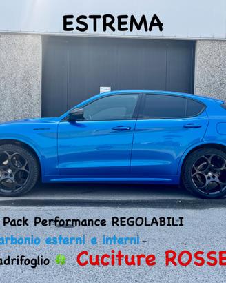 Stelvio estrema 210 Interni quadrifoglio UNICOPROP