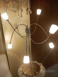 Lampada piantana acciaio Ikea Halogen bulb moderna