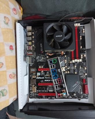  asrock  fataliti  990fx  +CPU fx8350+ dissipato