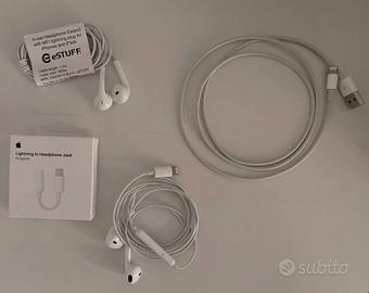 Cuffie, Convertitore jack, cavo lightning iPhone