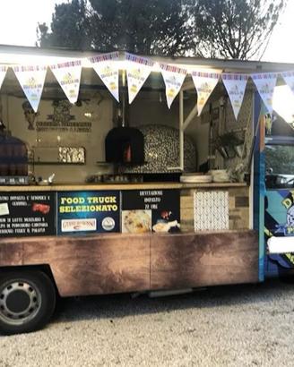 Pizza truck con forno a legna Volkswagen T70