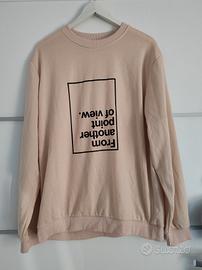 Felpa beige uomo Taglia XL