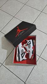 Scarpe AIR JORDAN 4 RETRO - Sneakers alte - white/