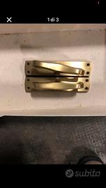 2 maniglie ottone pet finestre