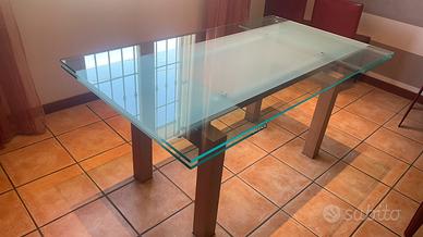 Tavolo di cristallo Cattelan