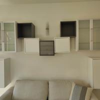 Pensili libreria componibile da salotto moderno