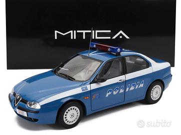 MODELLO  ALFA ROMEO 156 POLIZIA DI STATO NO BURAGO