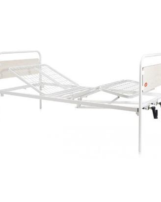 Letto ospedaliero regolabile + materasso ortopedic